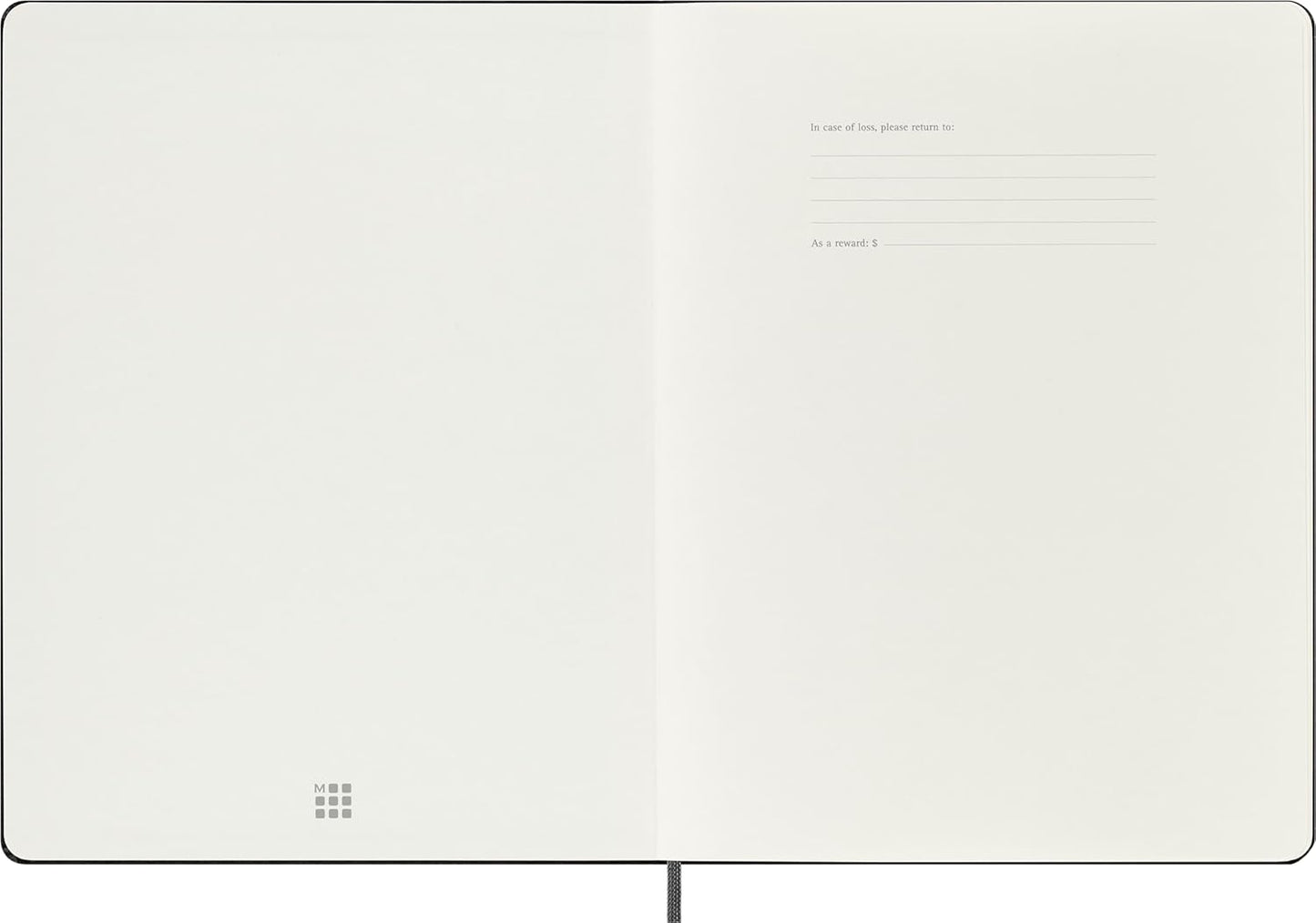 Moleskine Weekly Smart Planner PRO 12 Months 2025, Smart Planner PRO, Agenda 2025, Elastic Closure, Black Colour, Size Extra Large 19 x 25