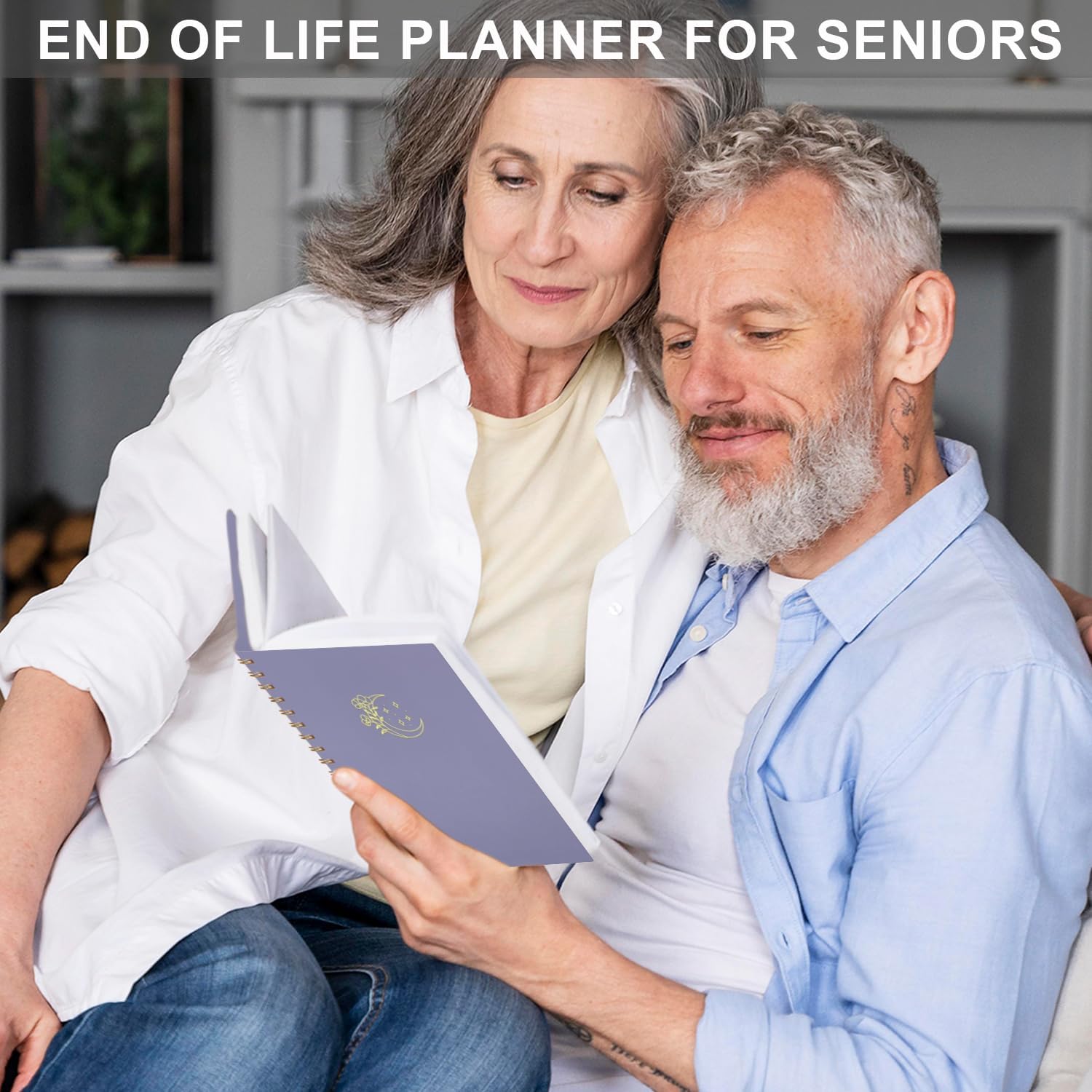 End of Life Planner, Spiral Estate Planning Organizer for Senior, Final Arrangements Just in Case I Die Book Organizer, Will Preparation, Last Wishes & Funeral Planning Notebook for Beneficiary, Death